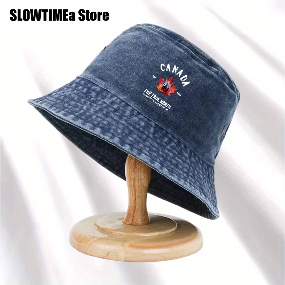Street Fashion Canada - 1pc Canada Hat, Casual Fisherman Hats,