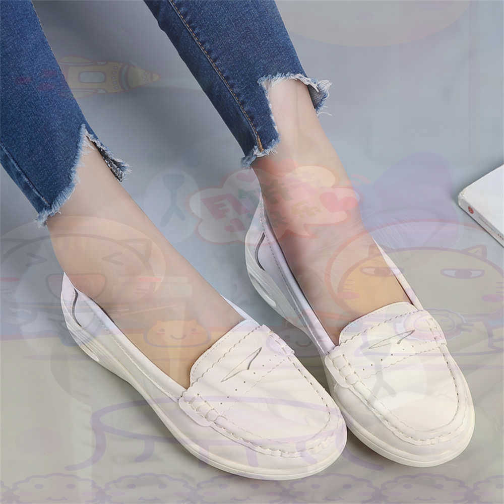 Street Fashion Vietnam - Soft Slip-on Womens Large Size Shoes