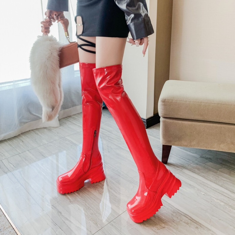 Street Fashion Winter 2026 - 2026 Autumn/winter High Top Boots for