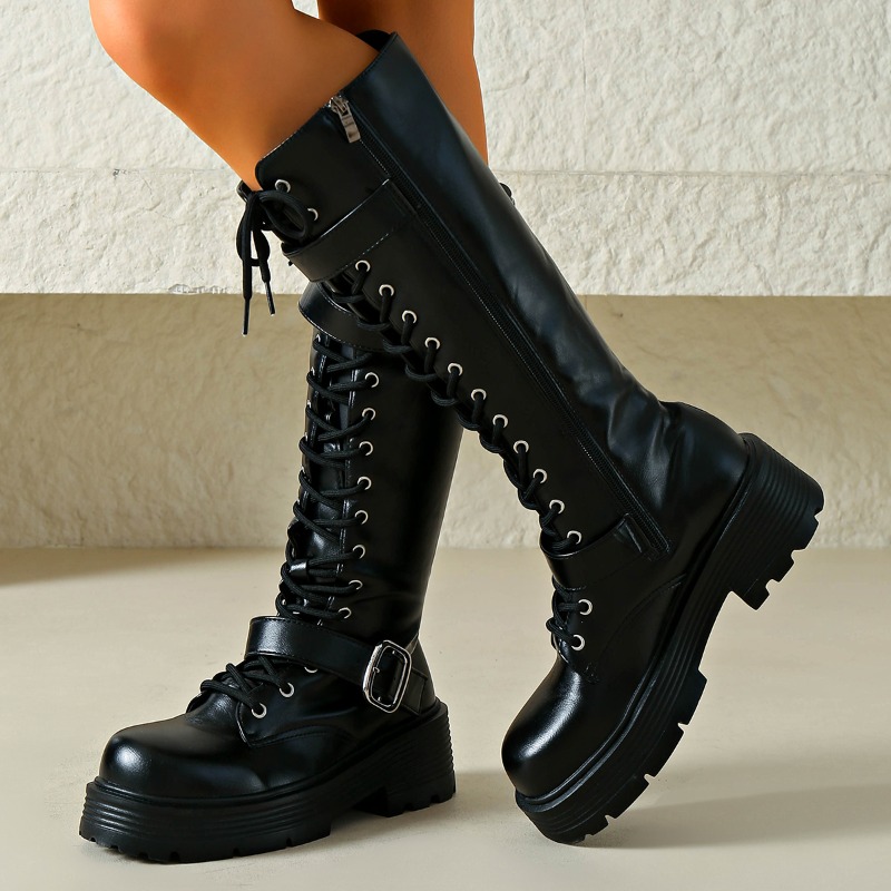 Platform Chunky Sole Women Kne - Chunky Sneaker Platform review and price