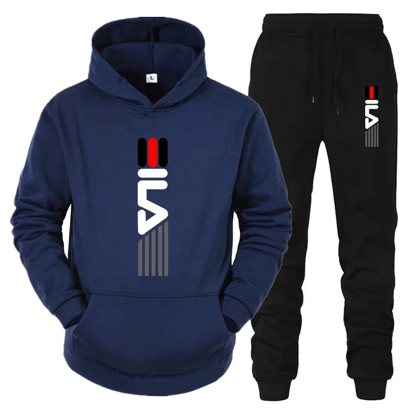Men's Tracksuit Hooded Sweatsh - Street Fashion For Man review and price