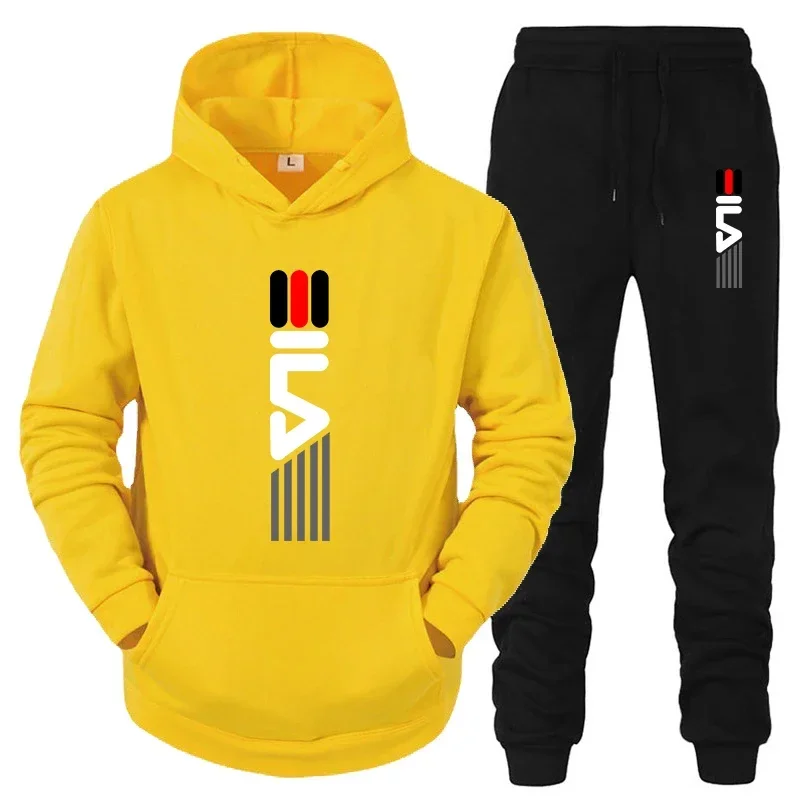 Men's Tracksuit Hooded Sweatsh - Street Fashion For Man review and price