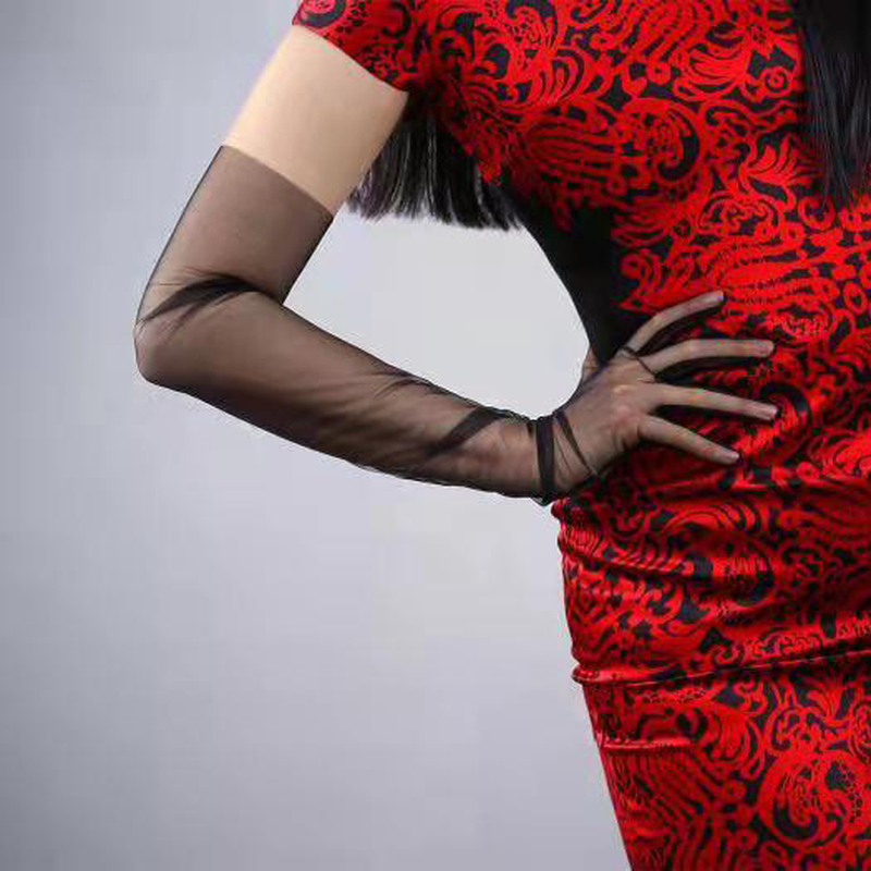 55CM 70CM Sexy Thin Hollow Tra - Street Fashion Gloves review and price