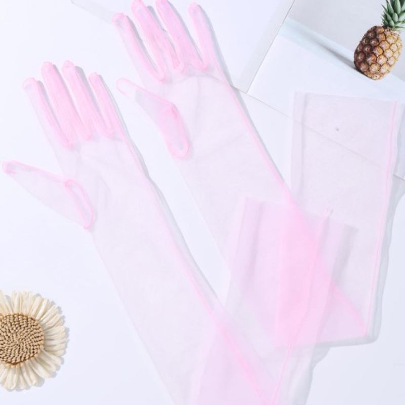 55CM 70CM Sexy Thin Hollow Tra - Street Fashion Gloves review and price