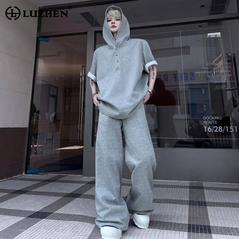 LUZHEN Original Tops Sleeve 20 - Street Fashion For Man review and price