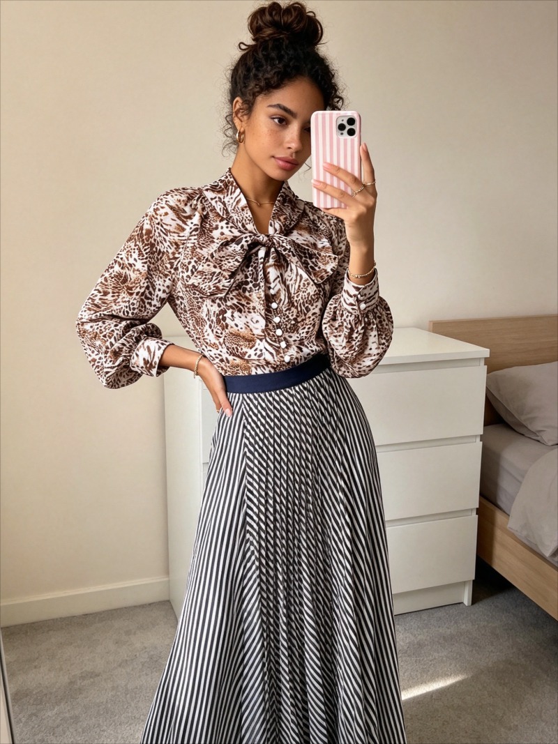 New Fashion Light Mature Leopa - Korean Street Fashion Female review and price