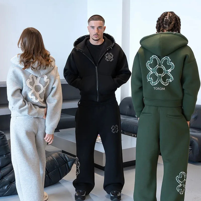 Spring Autumn Oversized 4 Leaf - Street Fashion For Man review and price