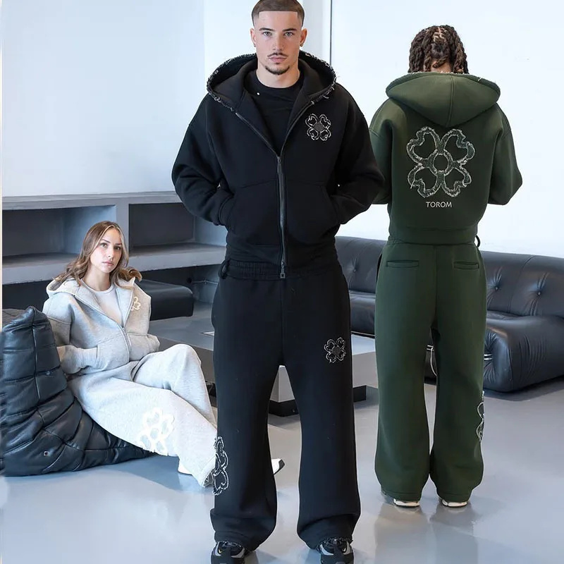 Spring Autumn Oversized 4 Leaf - Street Fashion For Man review and price