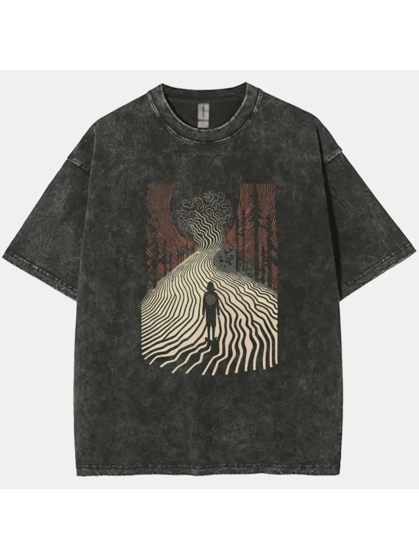 Men's and Women's Vintage Blac - Longline Tee Oversized review and price