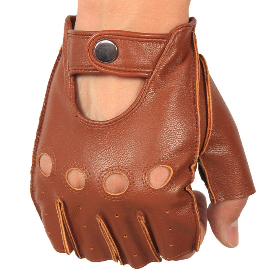 High Quality Man's Half Finger - Street Fashion Gloves review and price