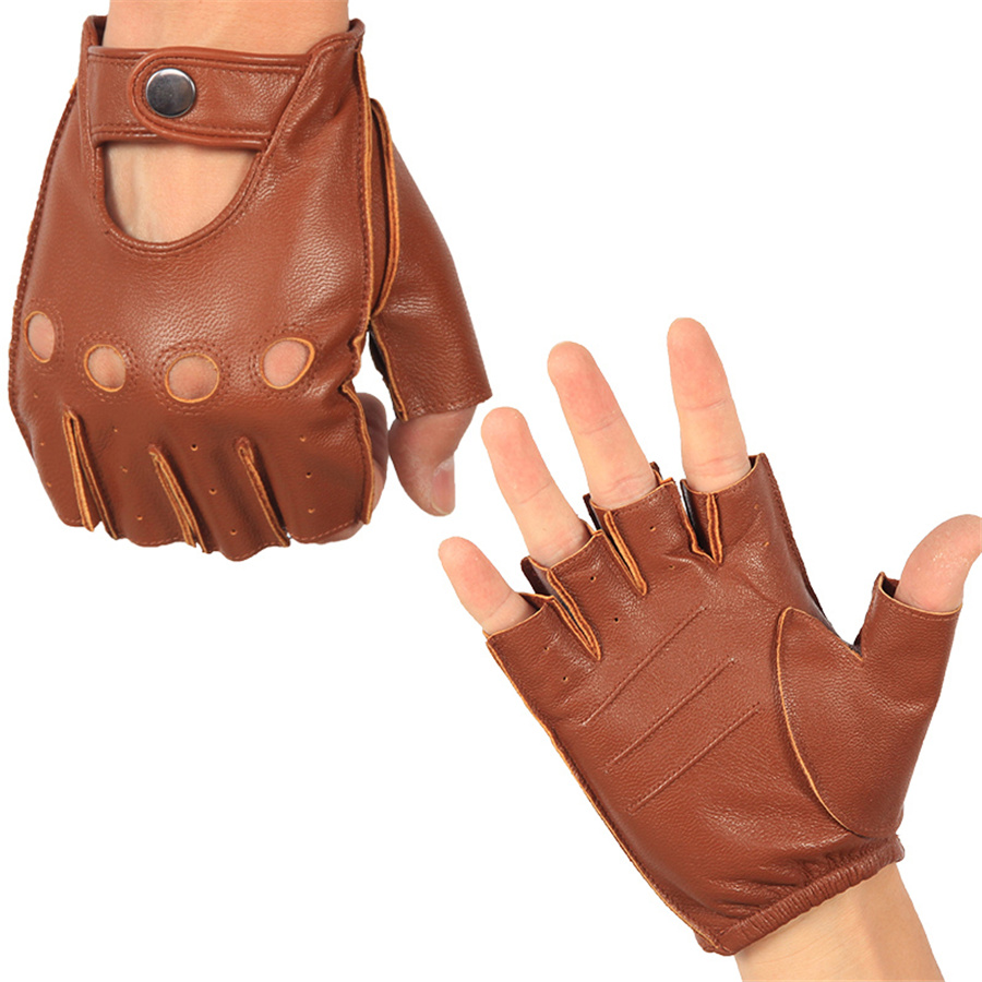 High Quality Man's Half Finger - Street Fashion Gloves review and price