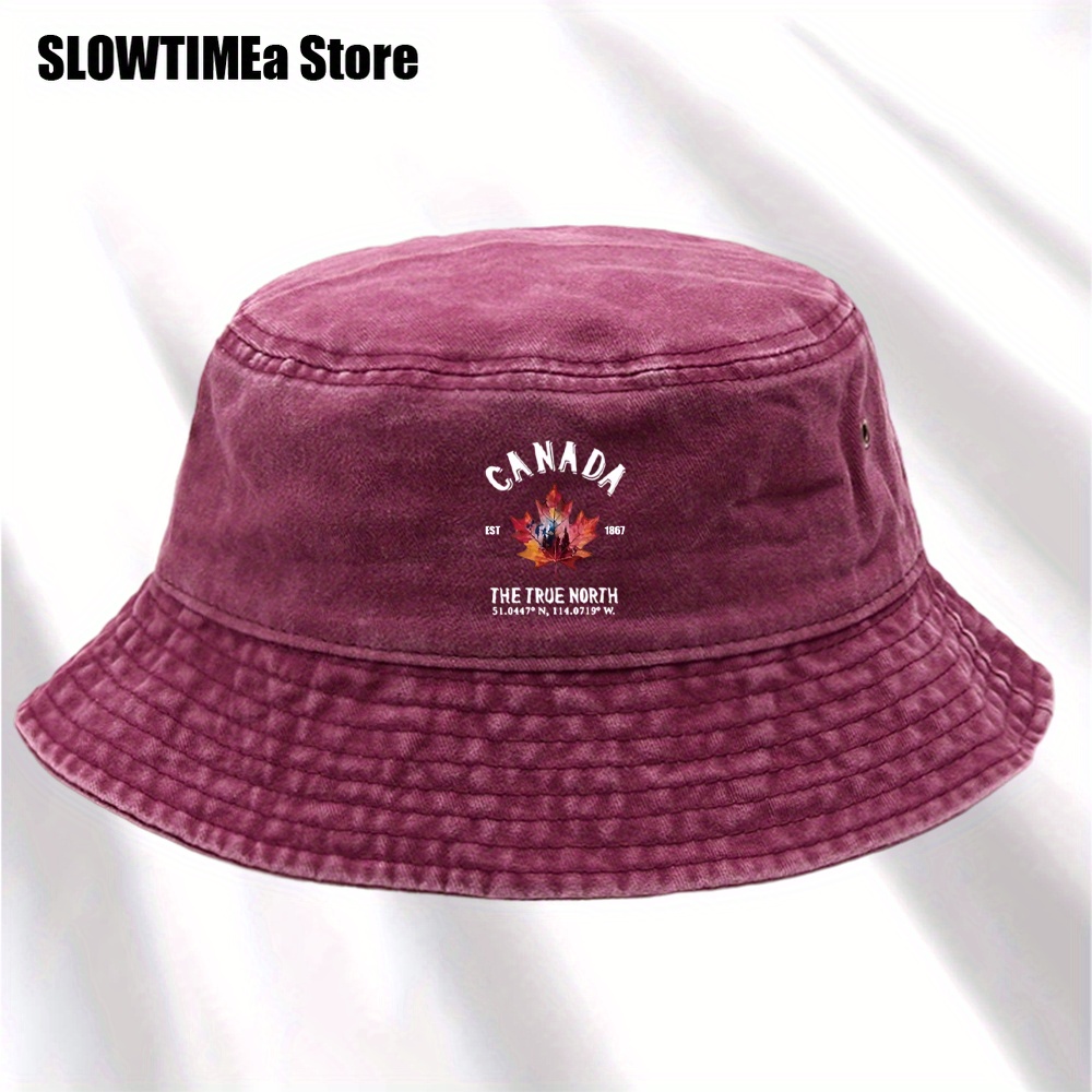 1pc  Canada Hat, Casual Fisher - Street Fashion Canada review and price