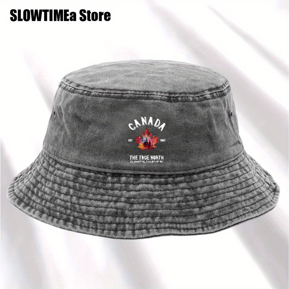 1pc  Canada Hat, Casual Fisher - Street Fashion Canada review and price