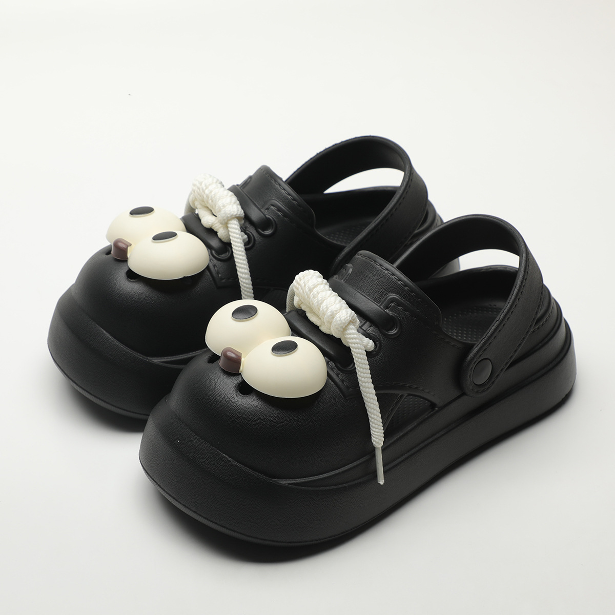 Cute DIY Big Eyes Fashion Clog - Girl Fashion Street review and price