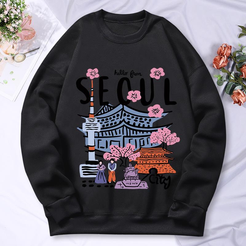 Seoul Beautiful Scenery Printi - Street Fashion Seoul review and price