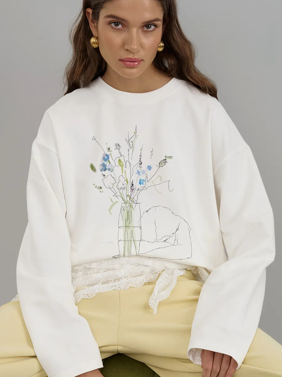 Autumn New Women Long Sleeve T - Longline Tee Oversized review and price