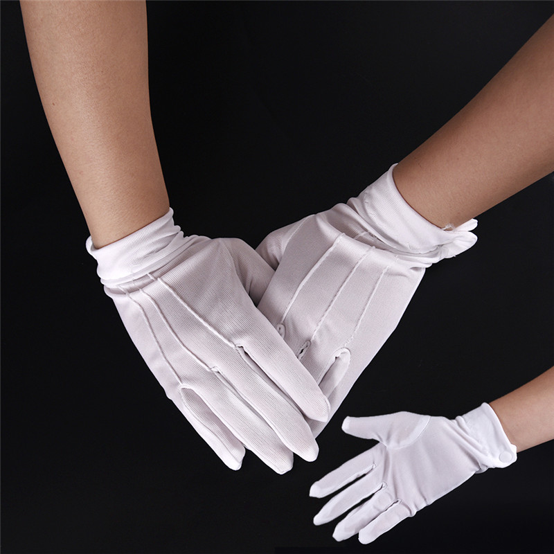 1Pair White Formal Gloves Men  - Street Fashion Gloves review and price