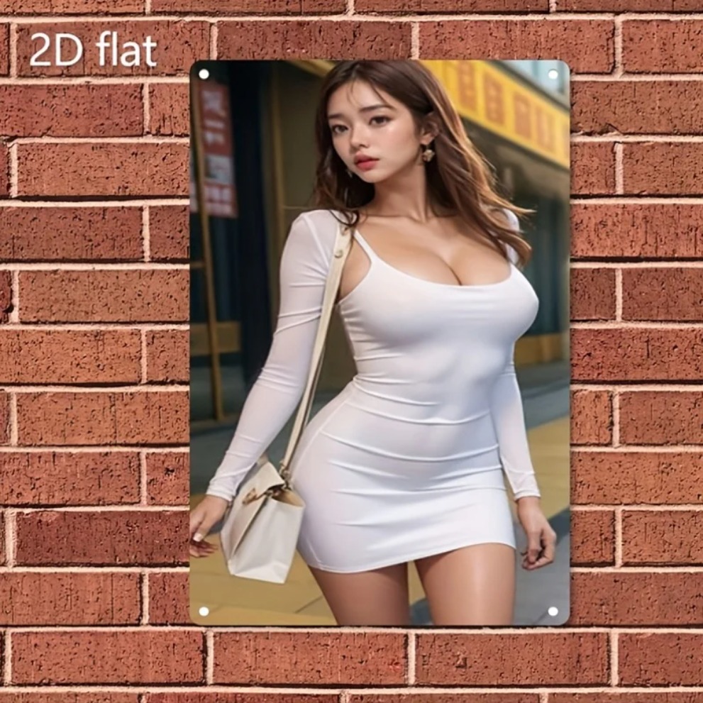 HD Metal Wall Art Asian Street - Asian Street Fashion Girls review and price