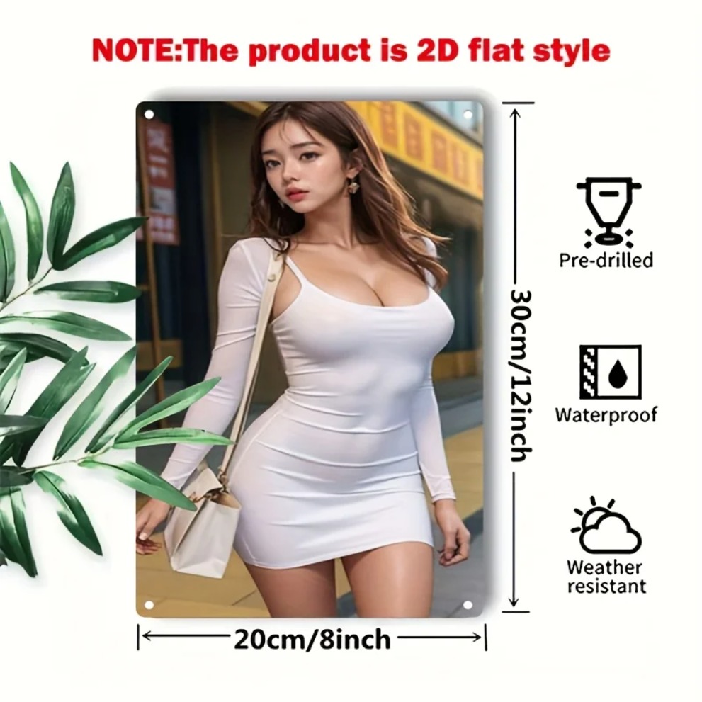 HD Metal Wall Art Asian Street - Asian Street Fashion Girls review and price