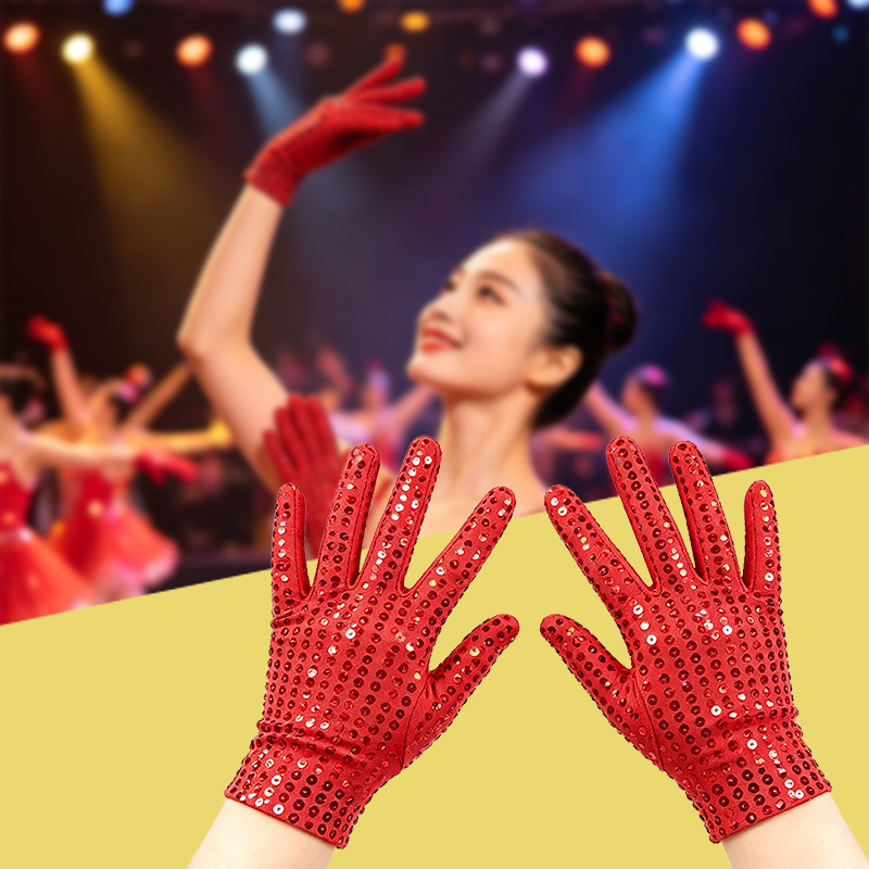 Festival Sequin Gloves for Men - Street Fashion Gloves review and price