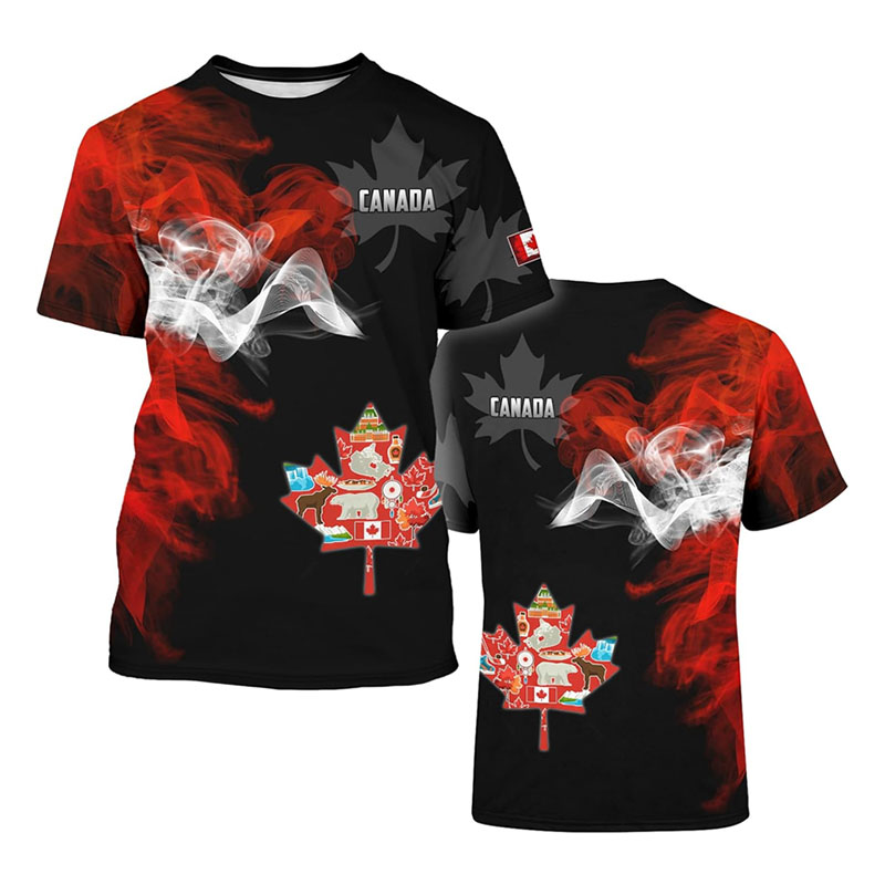 Fashion New Canada T-shirt Men - Street Fashion Canada review and price