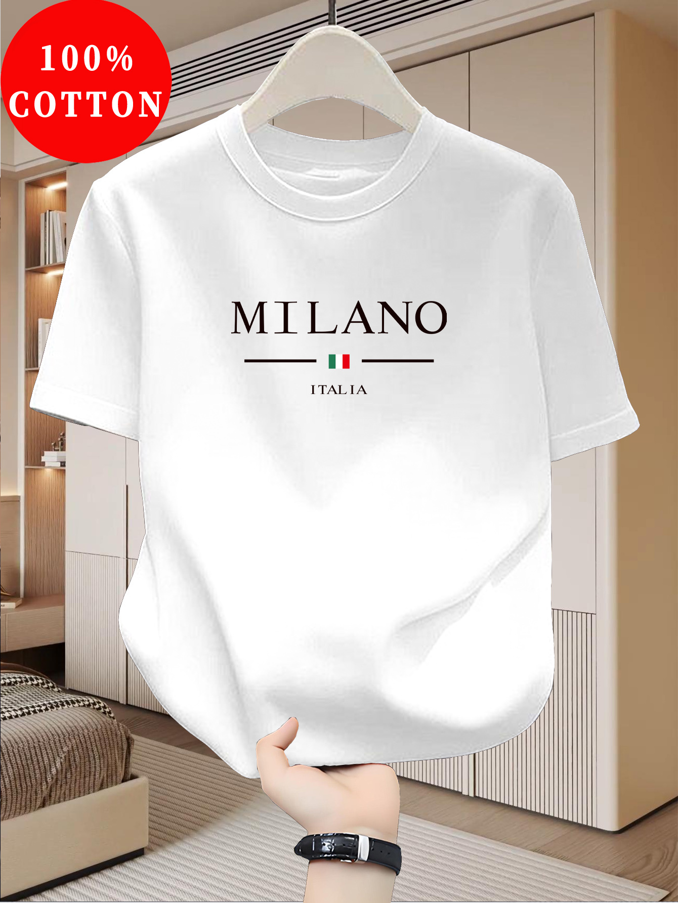 Milan Pattern Printed Short Sl - Street Fashion In Milan review and price