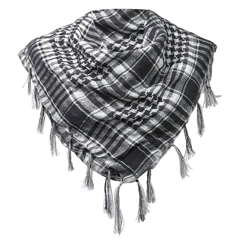 Houndstooth Scarf Plaid Hijab  - Street Fashion Gloves review and price