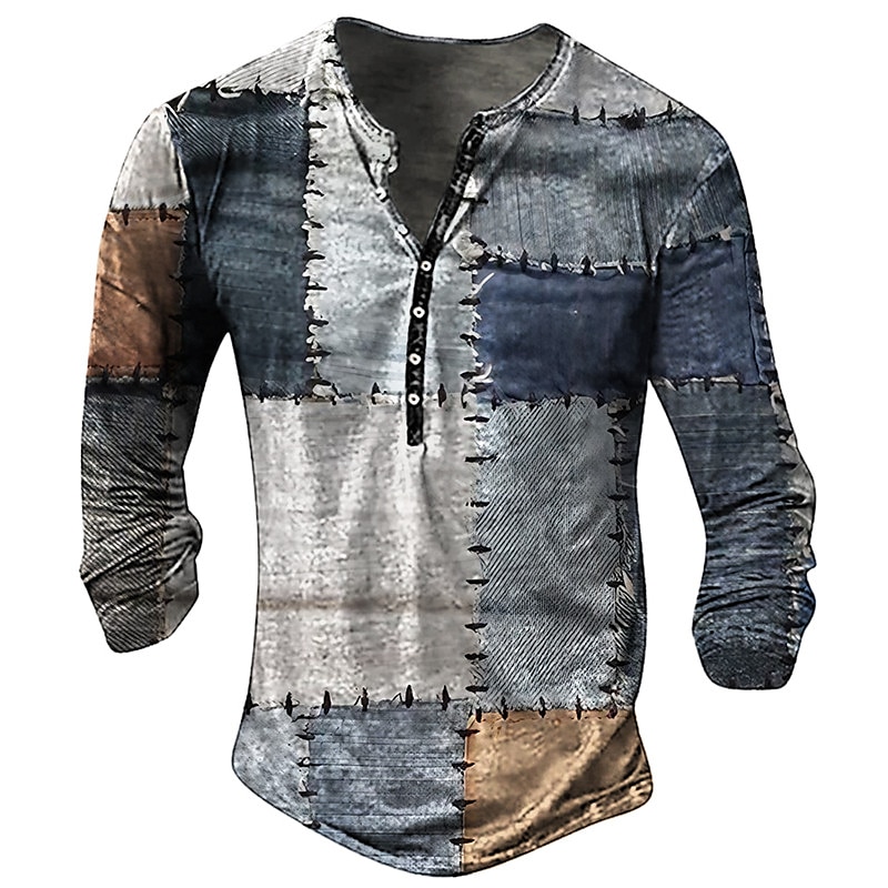 Vintage Men's T-shirt Graphic  - Longline Tee Oversized review and price