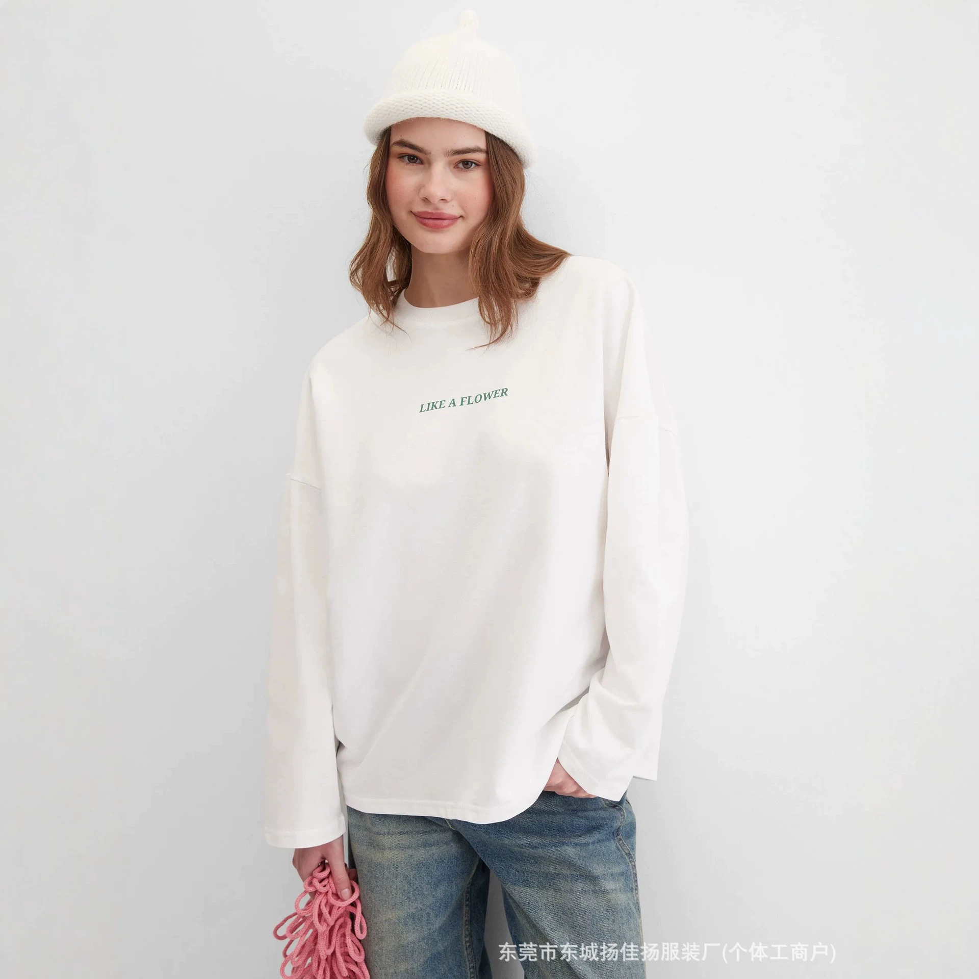 Sweet Preppy Campus Minimal Li - Longline Tee Oversized review and price