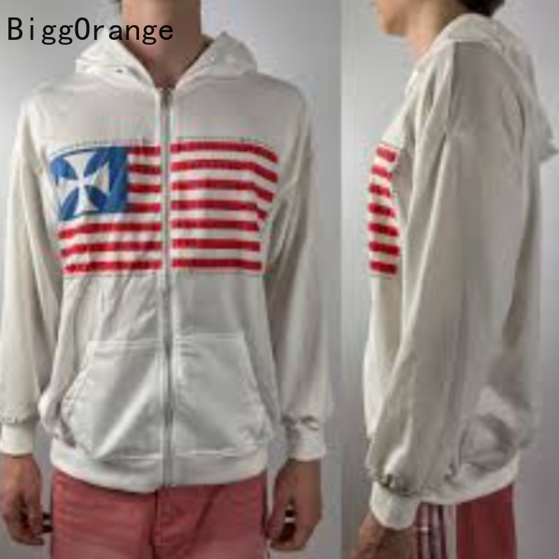 Sweatshirt coat rhinestone emb - Street Fashion Elements review and price