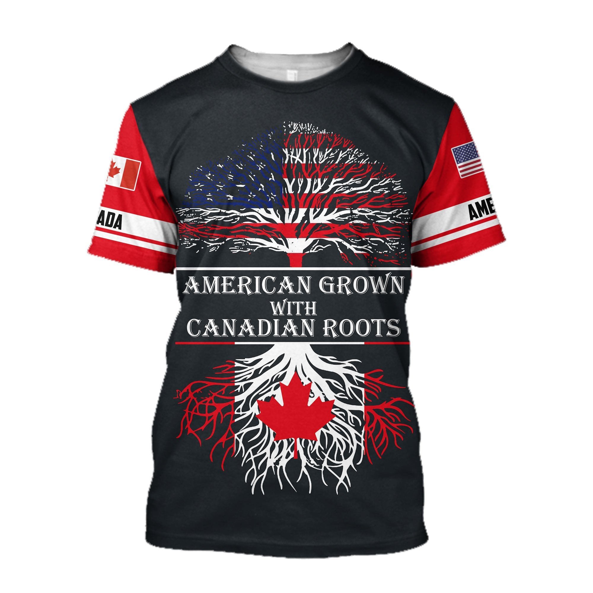 Canada Flag Graphic 3D Print M - Street Fashion Canada review and price