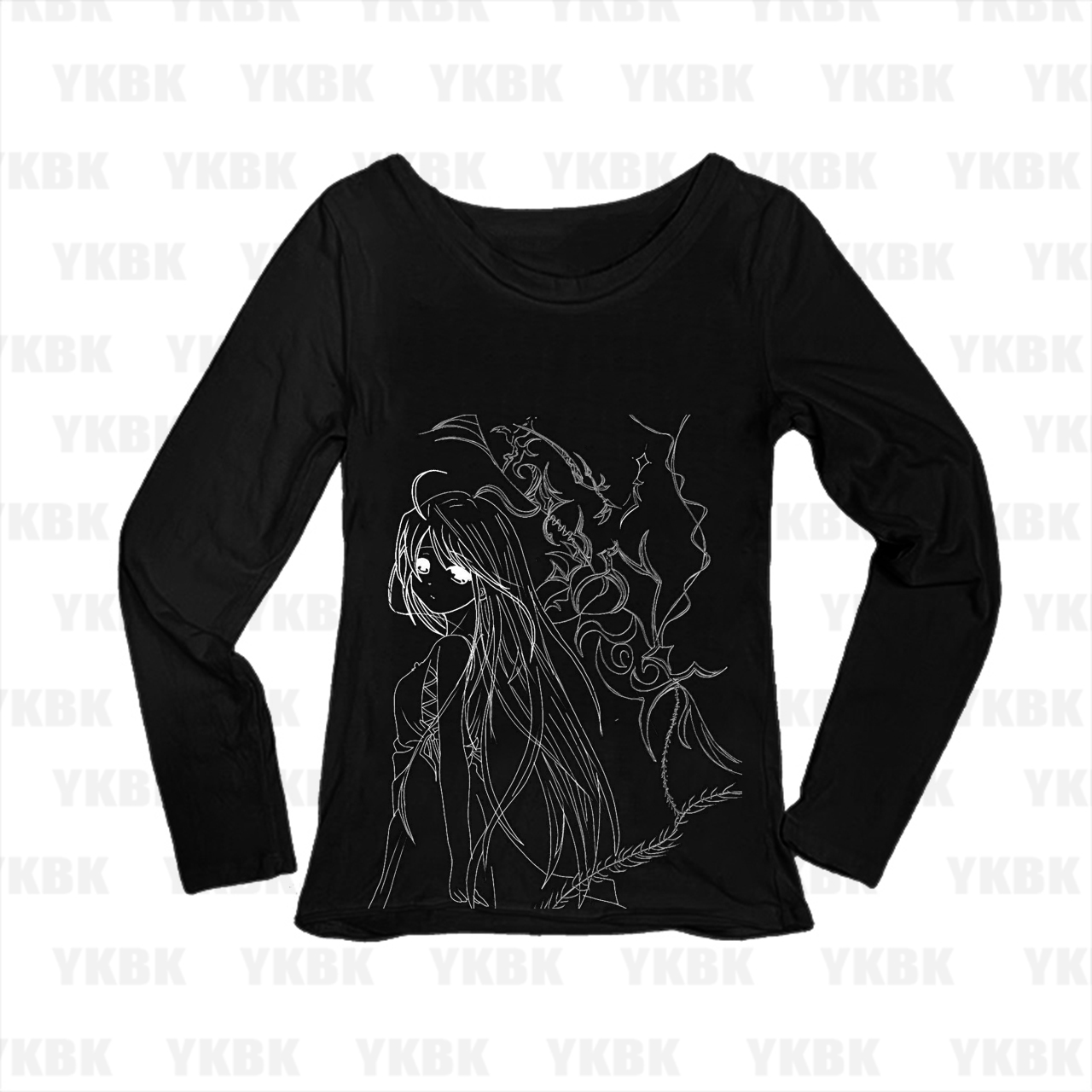 Women White Long Sleeve T-Shir - Longline Tee Oversized review and price
