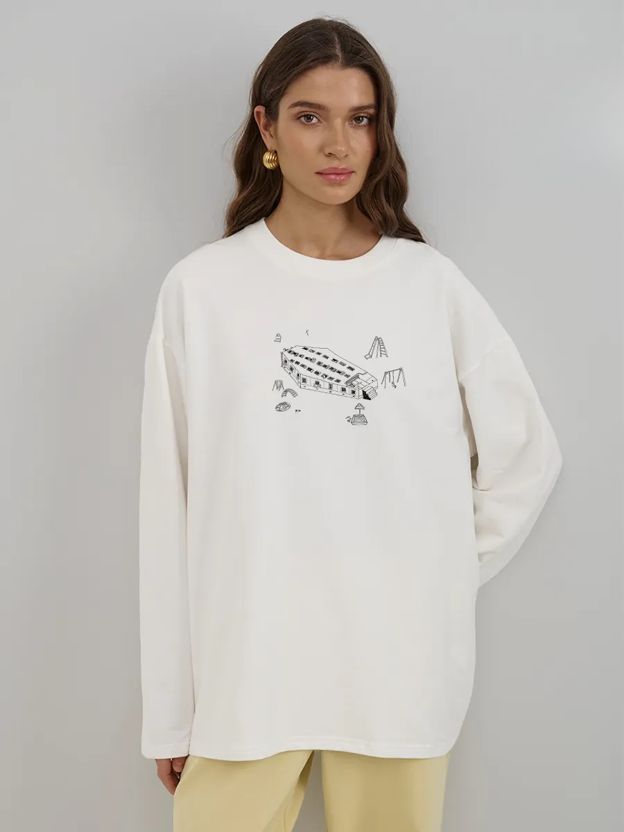 Autumn 100% Cotton Women Long  - Longline Tee Oversized review and price