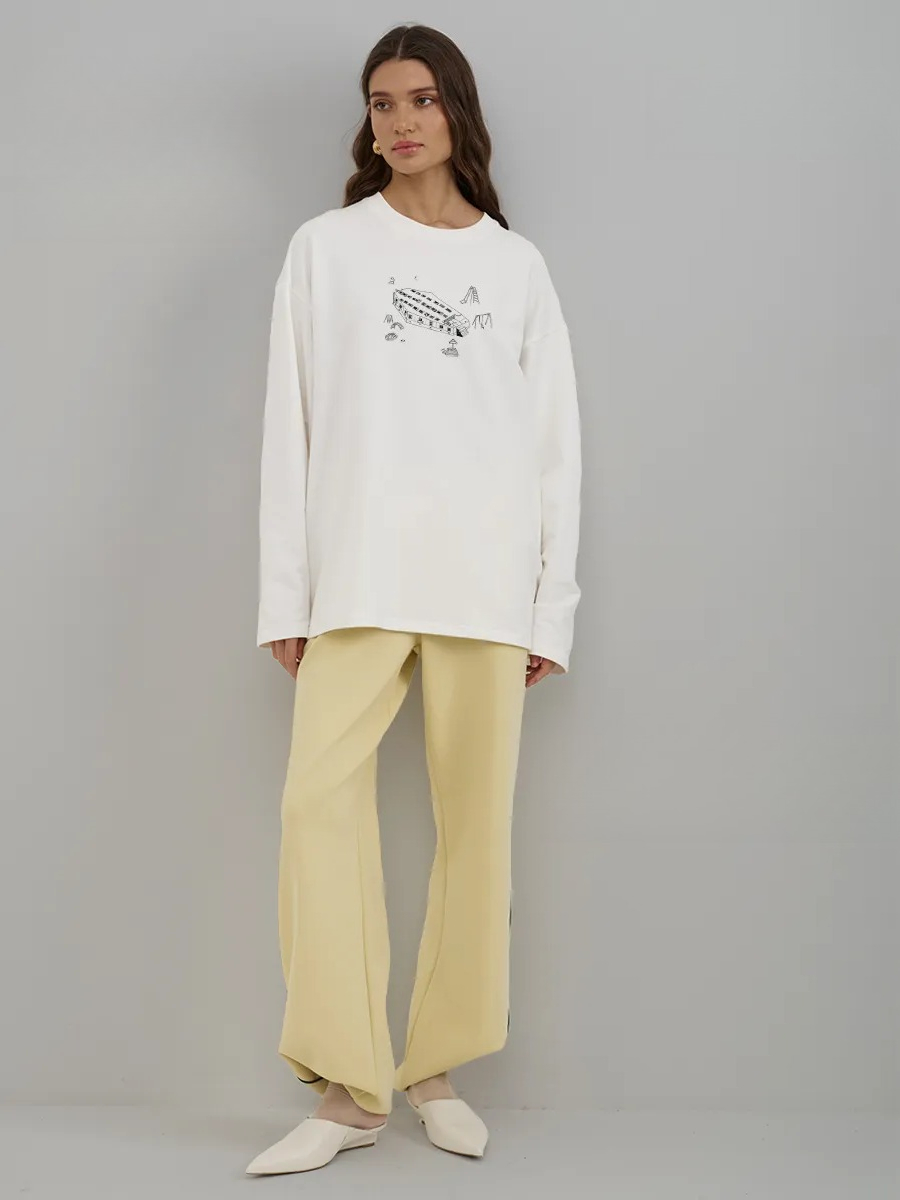 Autumn 100% Cotton Women Long  - Longline Tee Oversized review and price