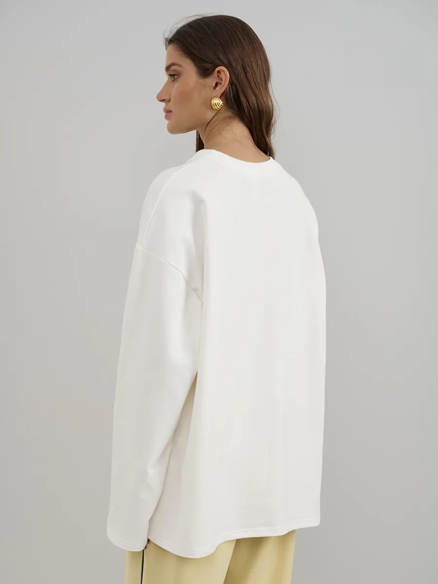 Autumn 100% Cotton Women Long  - Longline Tee Oversized review and price