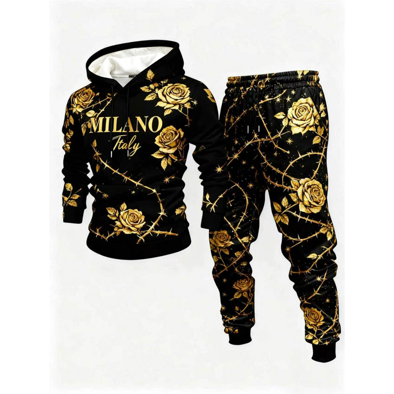 Men'S Hooded Design Features F - Street Fashion In Milan review and price