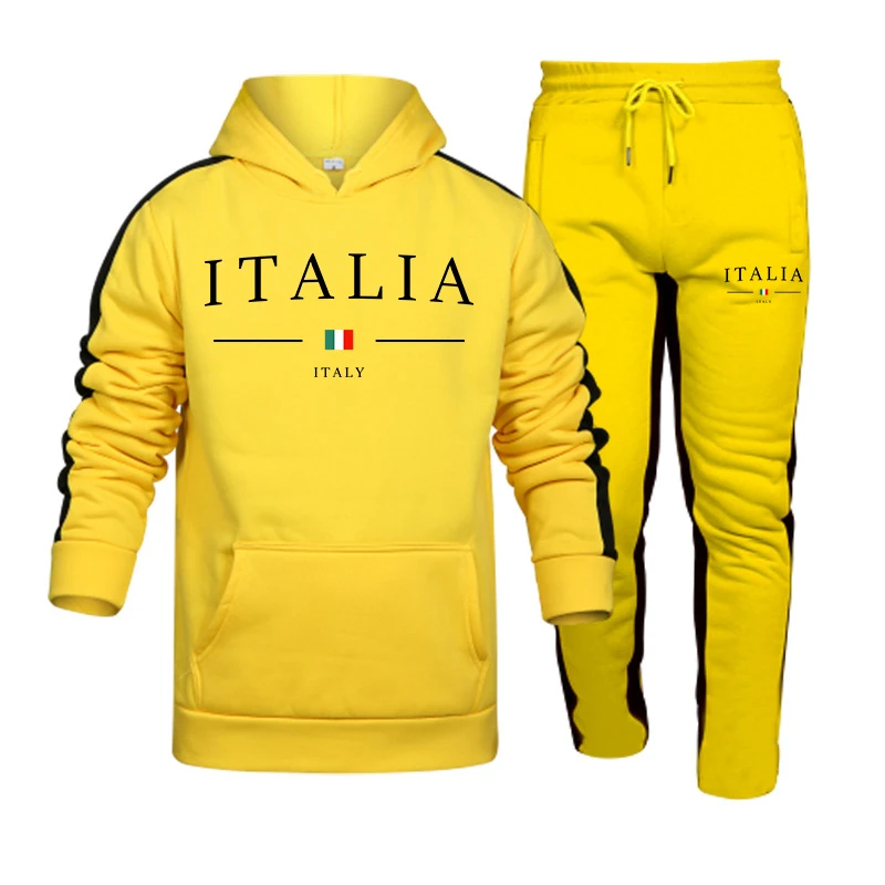 Men's Tracksuit 2 Pcs Sets Fas - Street Fashion For Man review and price