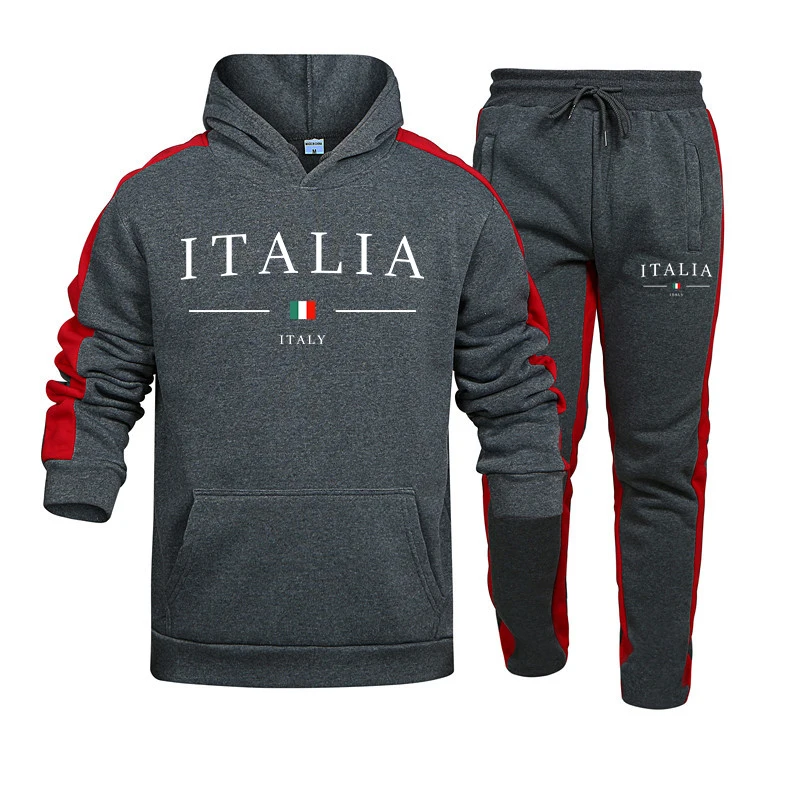 Men's Tracksuit 2 Pcs Sets Fas - Street Fashion For Man review and price