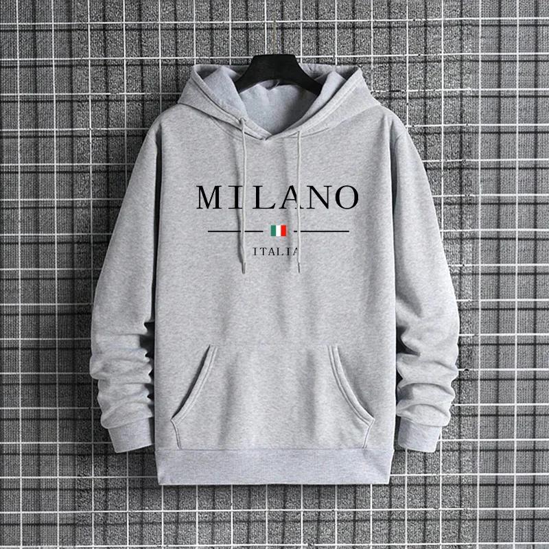 Italy Milan Fashion Men's Hood - Street Fashion In Milan review and price