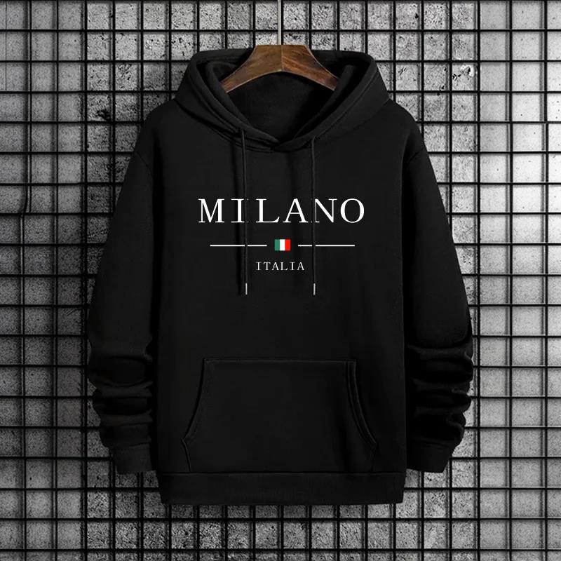 Italy Milan Fashion Men's Hood - Street Fashion In Milan review and price