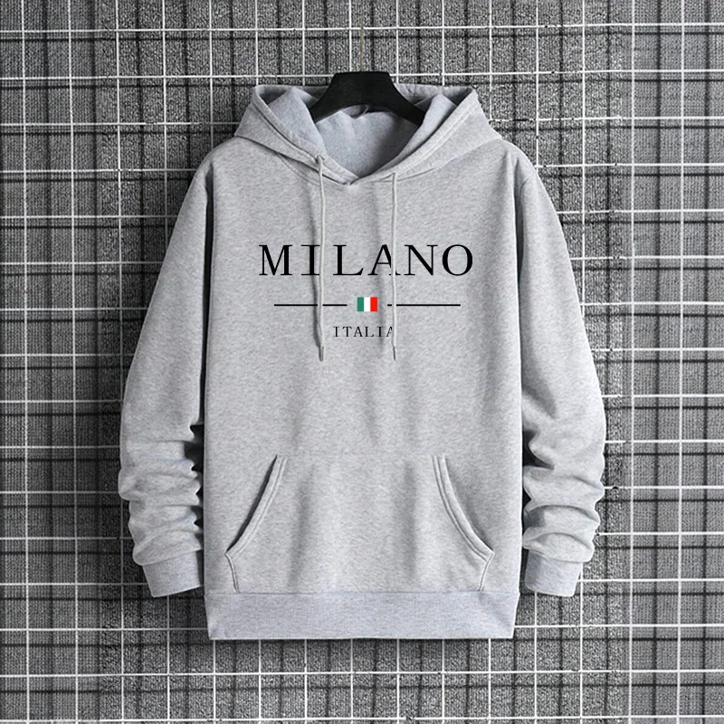 Italy Milan Fashion Men's Hood - Street Fashion In Milan review and price