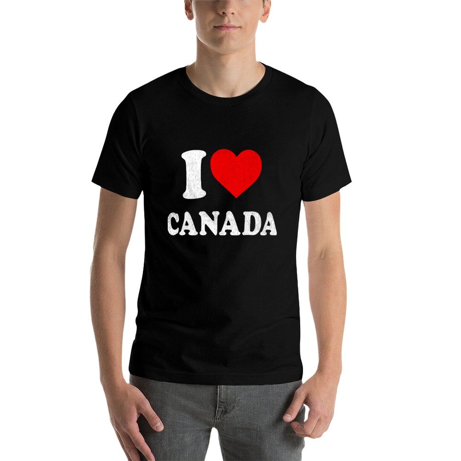 I Love Canada Tshirt Souvenir  - Street Fashion Canada review and price