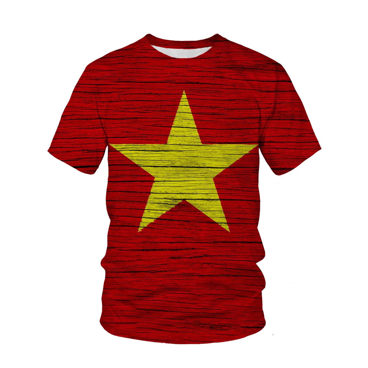Vietnam Flag Pattern 3d Printe - Street Fashion Vietnam review and price